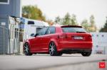 Audi S3 Sportback on Vossen Wheels (CV7) 2016 года